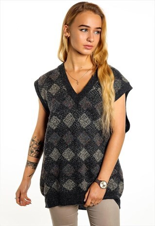 VINTAGE CHRISTIAN DIOR SWEATER VEST K184