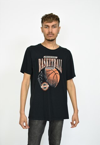 VINTAGE BLACK NIKE BASKETBALL T-SHIRT