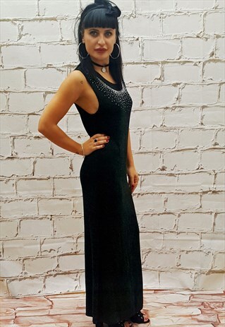 VINTAGE BLACK DRESS