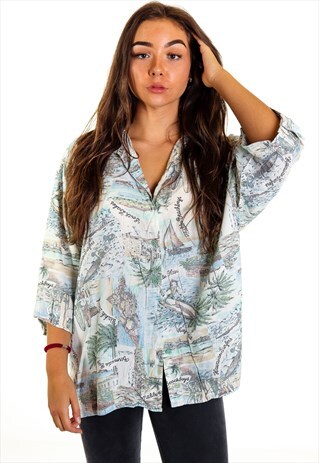 VINTAGE PATTERNED SHIRT S964