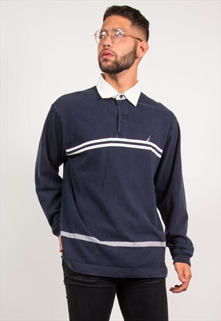 NAUTICA VINTAGE RUGBY SHIRT