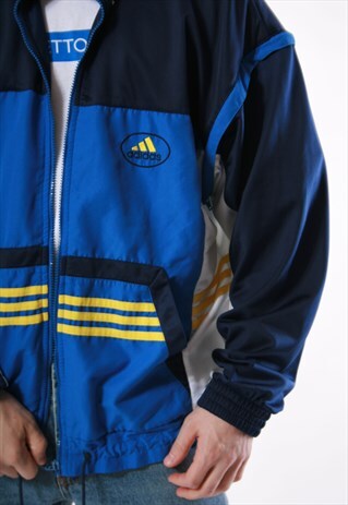 90S VINTAGE ADIDAS RARE OLDSCHOOL TRACK JACKET 13649