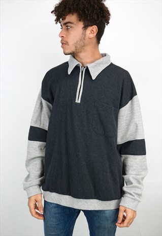 VINTAGE 90'S 1/4 ZIP SWEATSHIRT