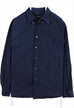 Vintage 90's Eddie Bauer Shirt Button Up Striped Long Sleeve
