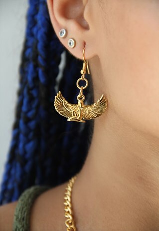 CLEOPATRA EARRINGS GOLD