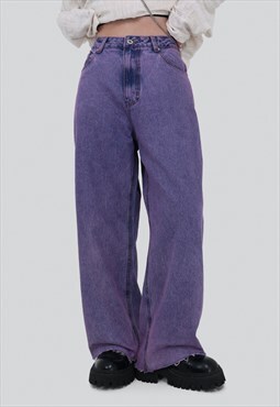 Women's vintage purple jeans SS2022 VOL.2