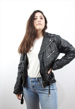 Vintage Episode Leather Jacket  S