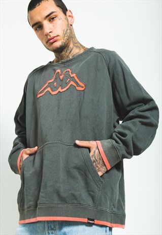 VINTAGE 80S KAPPA SWEATSHIRT / S5358