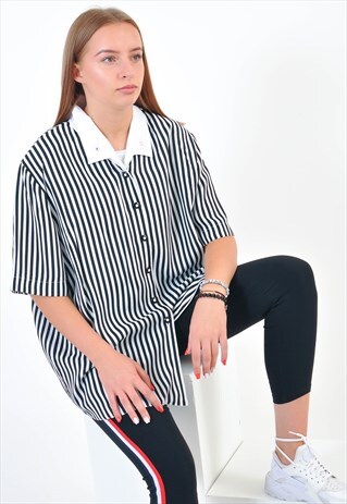 VINTAGE STRIPED BLOUSE