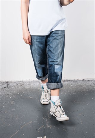 VINTAGE 501 LEVI'S BLUE MOM JEANS