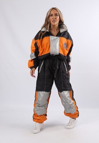 VINTAGE FULL SKI SUIT SNOWBOARDING TALL 16 - 18 XL XXL (E9HH