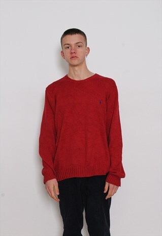 VINTAGE RALPH LAUREN KNITTED JUMPER