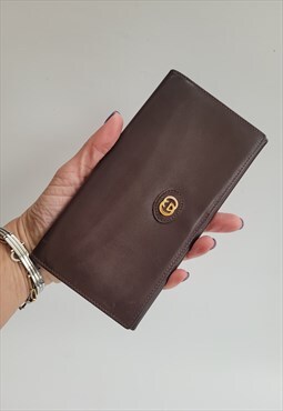 Vintage Brown Leather Wallet / Purse/ Card holder.