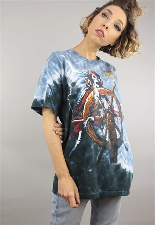 VINTAGE RETRO DISNEY PIRATES OF THE CARIBBEAN T-SHIRT
