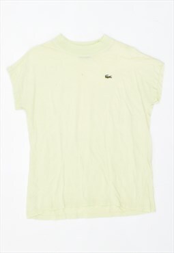 Vintage 90's Lacoste T-Shirt Top Yellow