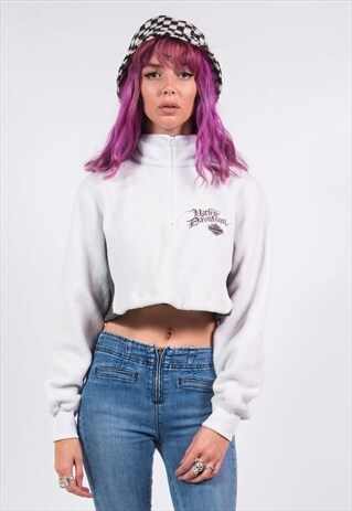 HARLEY-DAVIDSON VINTAGE CROPPED FLEECE