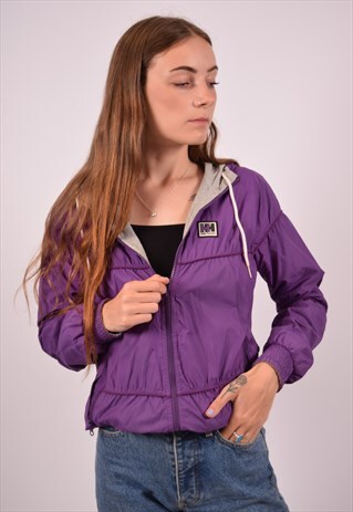VINTAGE HELLY HANSEN REVERSIBLE JACKET PURPLE