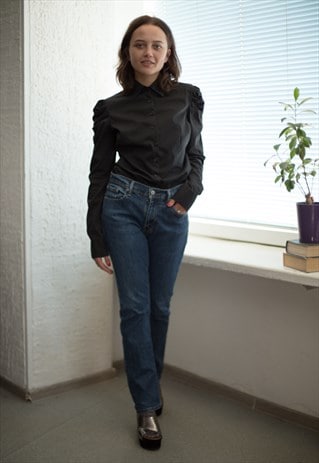 VINTAGE 90'S BLUE STRAIGHT JEANS