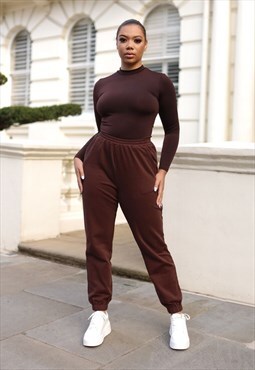 Chocolate Brown Joggers