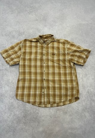 Carhartt Shirt Check Patterned Short Sleeve Shirt