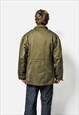 RETRO M65 CLASSIC FIELD JACKET GREEN OLIVE MEN'S VINTAGE 80S