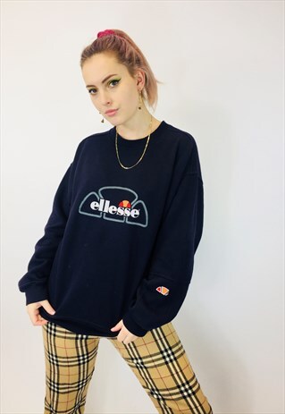 VINTAGE ELLESSE EMBROIDERED SWEATSHIRT