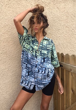 OVERSIZED RETRO 90S 80S VINTAGE UNISEX FESTIVAL SHIRT