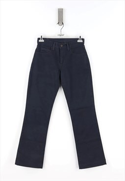 Levi's 525 Bootcut High Waist Trousers in Blue - W27 - L32