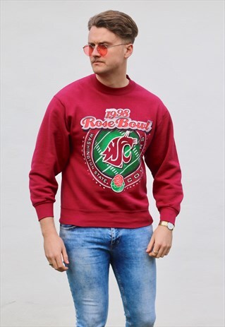 NCAA USA 1998 ROSE BOWL FINAL SWEATSHIRT
