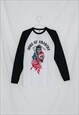 Deadstock Sons Of Anarchy Skull Logo Top with Long Sleeve XS