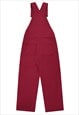 RED DUNGAREES PREPPY OVERALLS KAWAII JUMPSUIT
