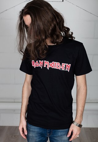 IRON MAIDEN CLASSIC LOGO UNISEX T-SHIRT