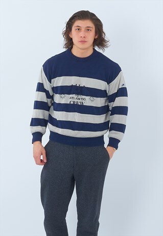 VINTAGE HUGO BOSS 1970'S KNITTED JUMPER