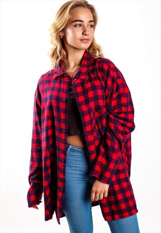 VINTAGE CHECKERED SHIRT S645