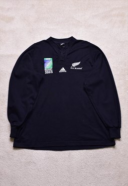Vintage 2003 Adidas IRB All Blacks Rugby Top