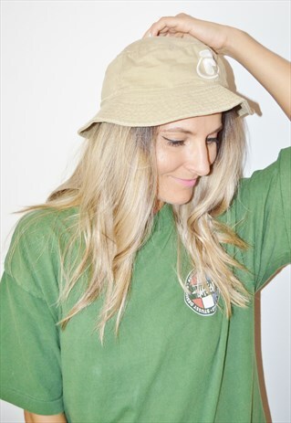 90'S VINTAGE FILA EMBROIDERED LOGO BUCKET HAT /CAP
