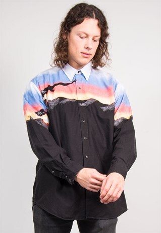 90'S VINTAGE WESTERN STYLE SHIRT