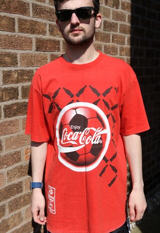 VINTAGE EURO 96 COCA COLA T SHIRT