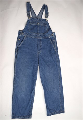 VINTAGE 90S GLORIA VANDERBILT BLUE DENIM DUNGAREES