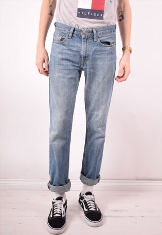 LEVI'S MENS VINTAGE JEANS W32 L31 BLUE 90S