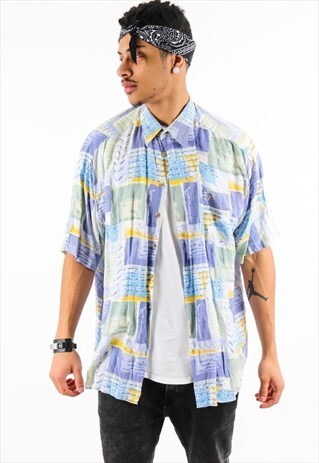 VINTAGE PATTERN SHIRT PSAW175D