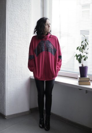 VINTAGE 90'S HOT PINK SPORT JACKET