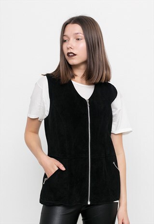 SUEDE LEATHER VEST