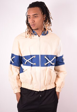 MENS VINTAGE JACKET MEDIUM BEIGE 90S