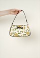 Vintage Lulu Guinness Yellow&White Floral Handbag
