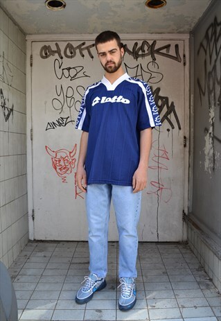 NAVY BLUE LOTTO SPORTS TOP