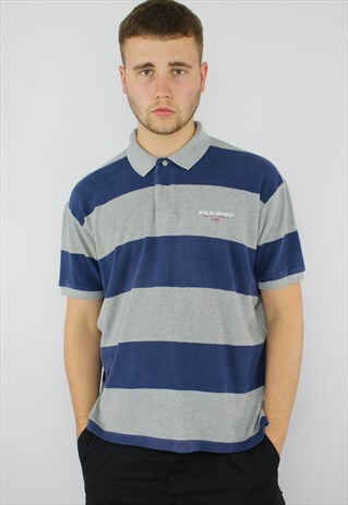 RALPH LAUREN POLO SPORT STRIPE POLO SHIRT