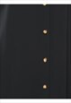 BEYOND RETRO VINTAGE TALBOTS BLACK CLASSIC SHIRT DRESS - M
