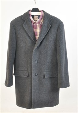 Vintage 00s blazer coat in grey