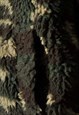 VINTAGE FLEECE JACKET CAMO PATTERN LADIES XXXL